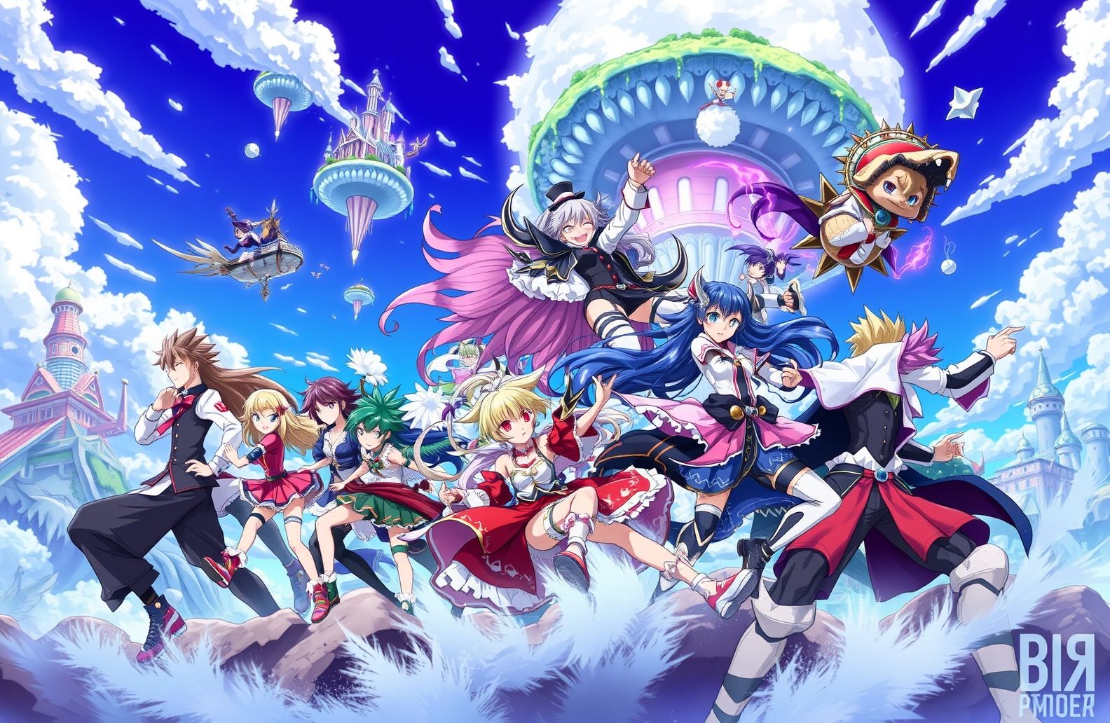 All Anime Characters HD Wallpaper