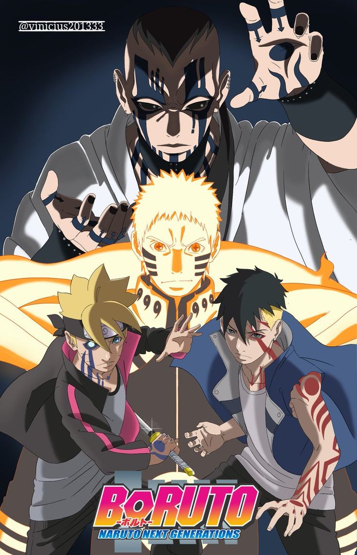 Vinicius Dias On Naruto And Sasuke Anime
