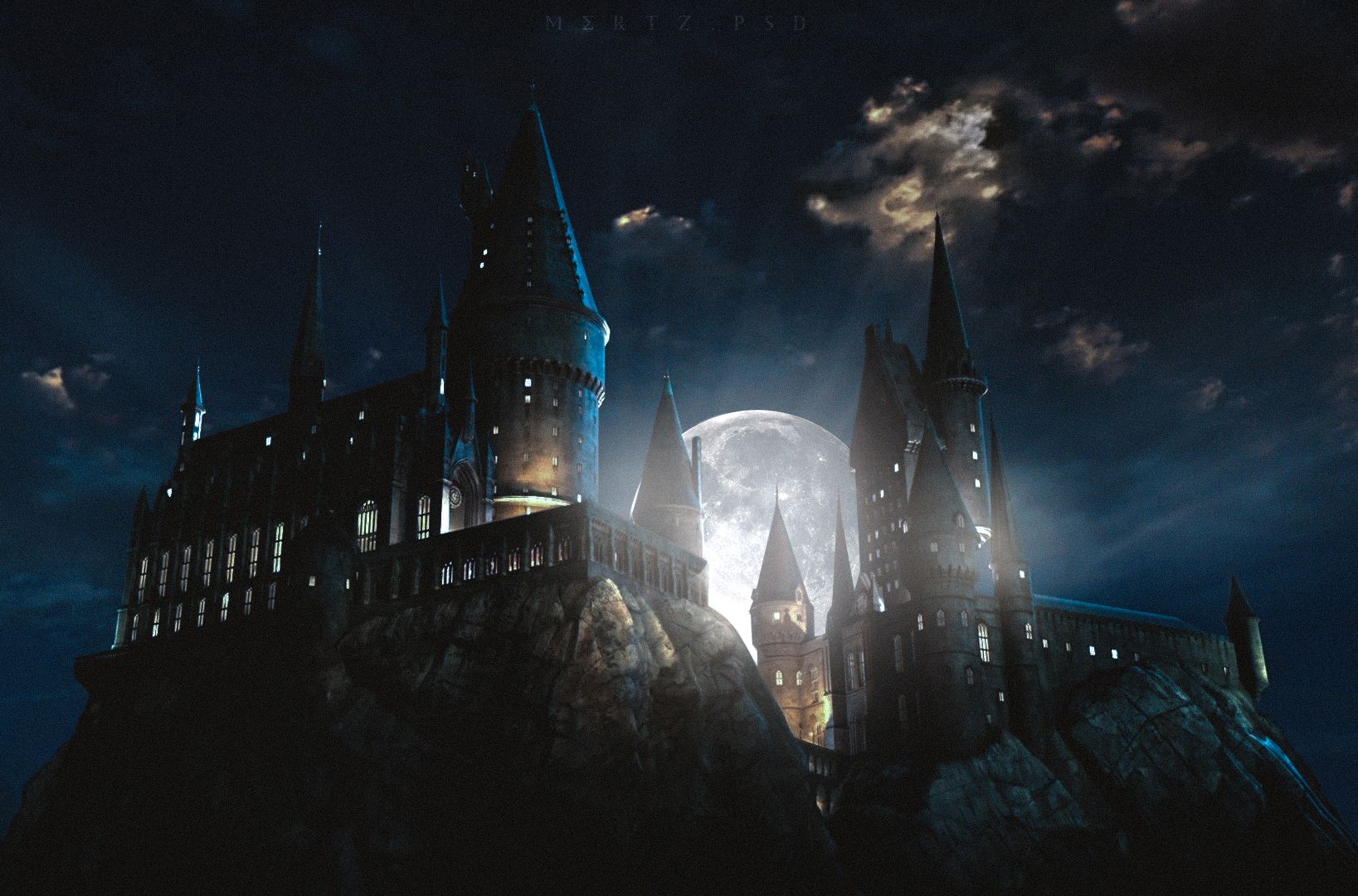 Hogwarts Night Wallpaper