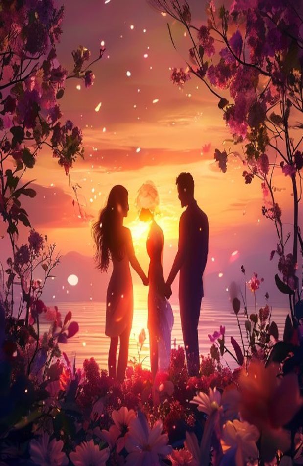 Romantic Love 3d Wallpaper