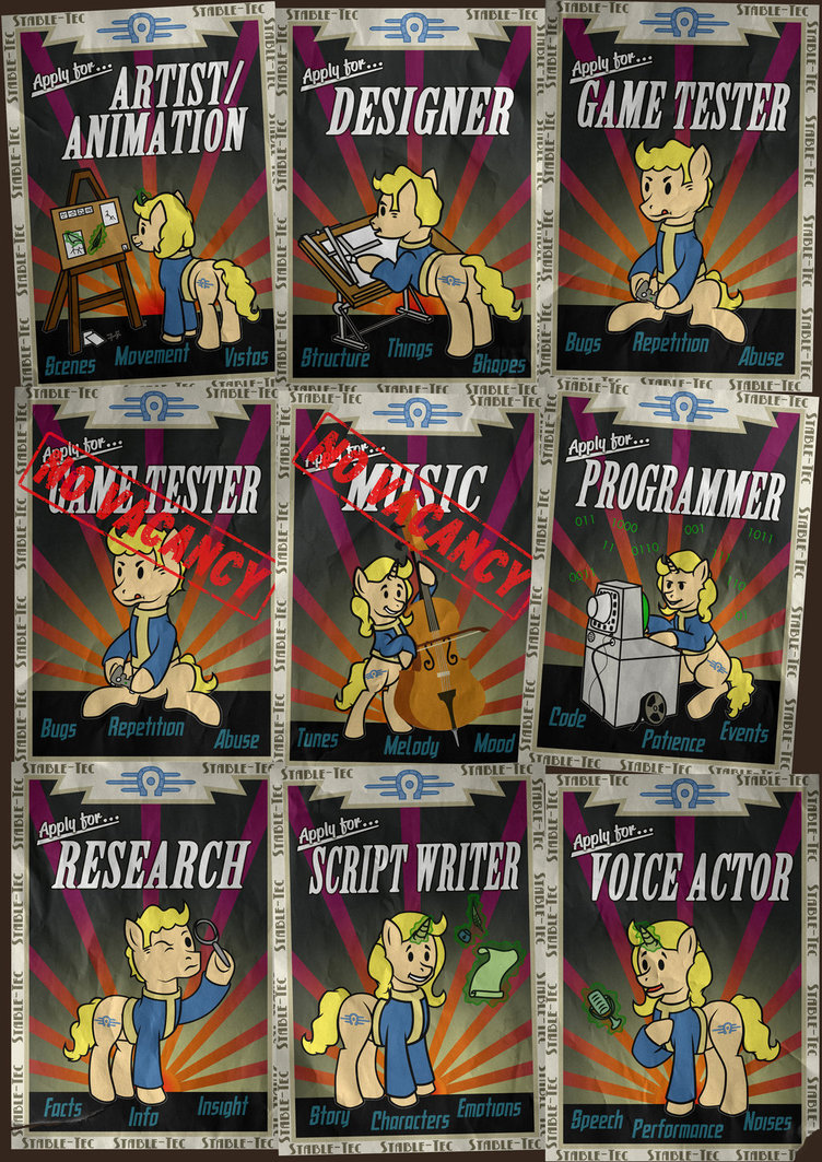 Fallout Equestria Teaser Posters By Whatpayne