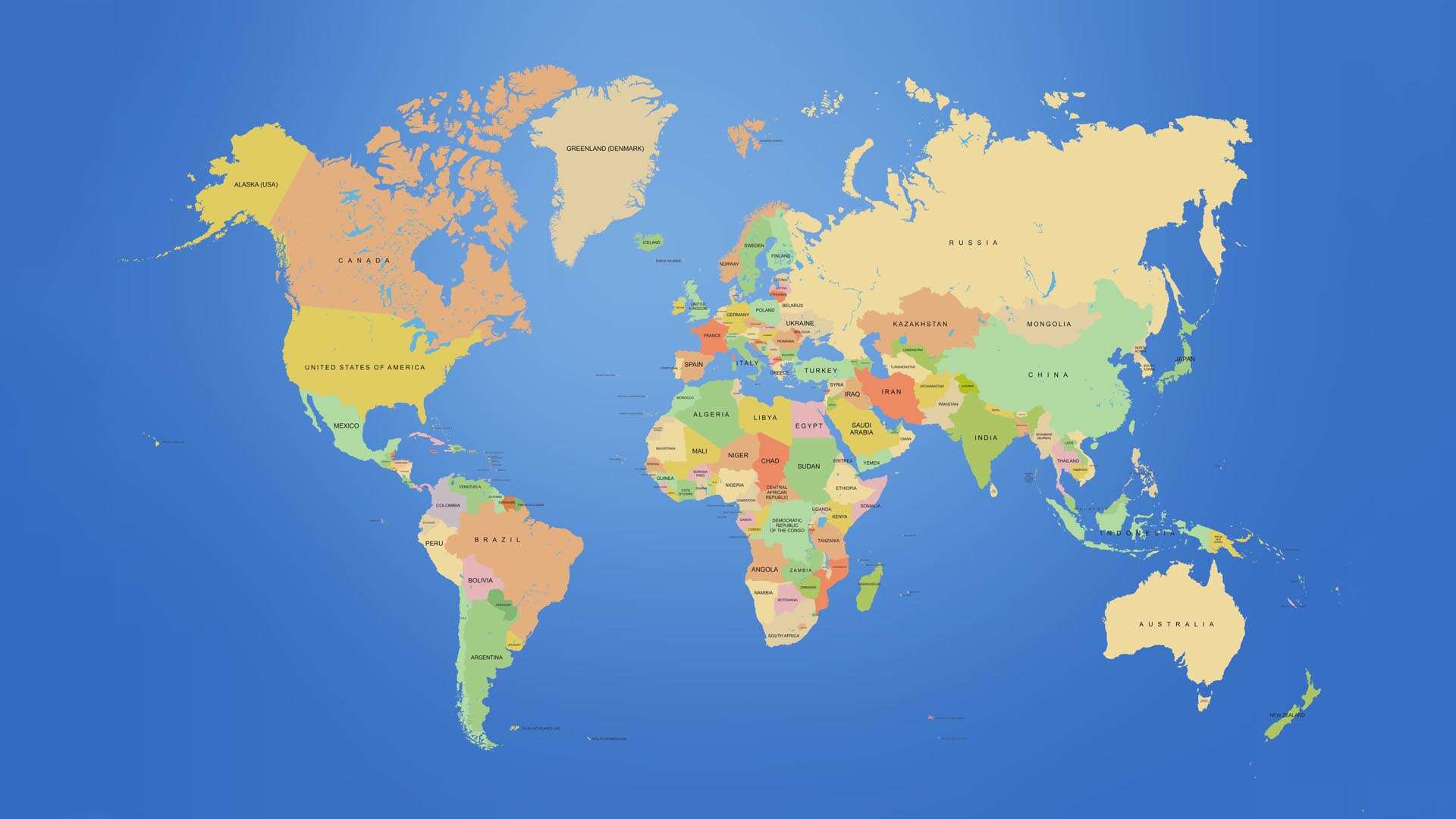 World Map Wallpaper HD