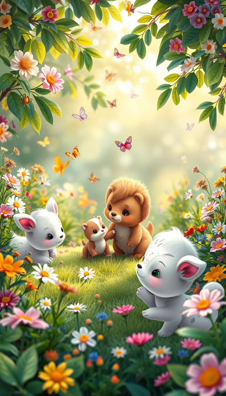 Cute Animal Background