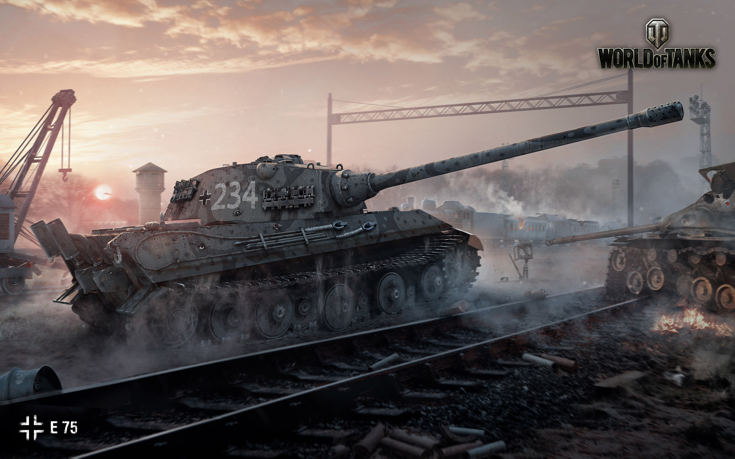 Wallpaper for September 2014 Art World of Tanks
