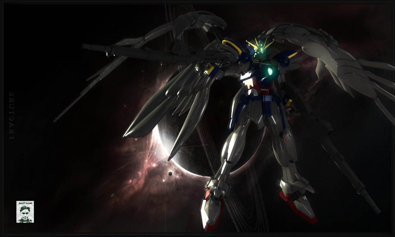 Wallpaper For Gundam Wing Zero Fallen HD