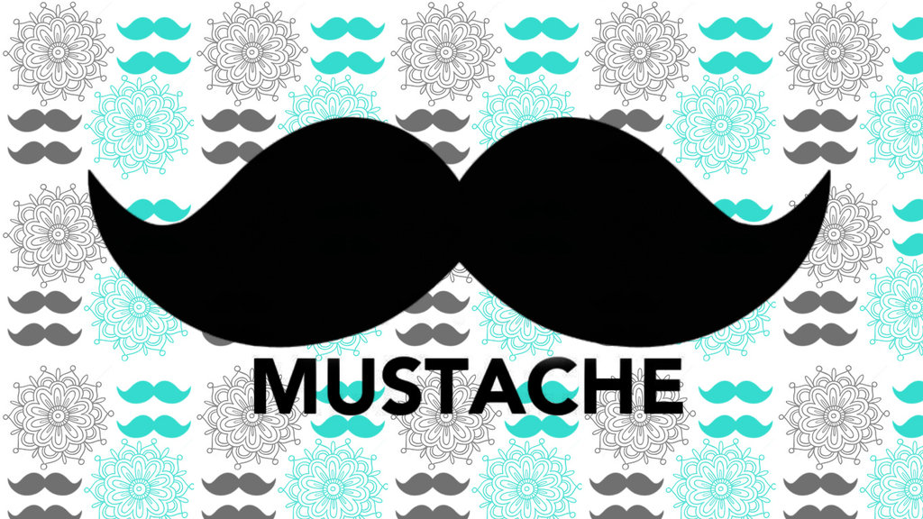 Cute Mustache Wallpaper topcoolstylewallpaperscom