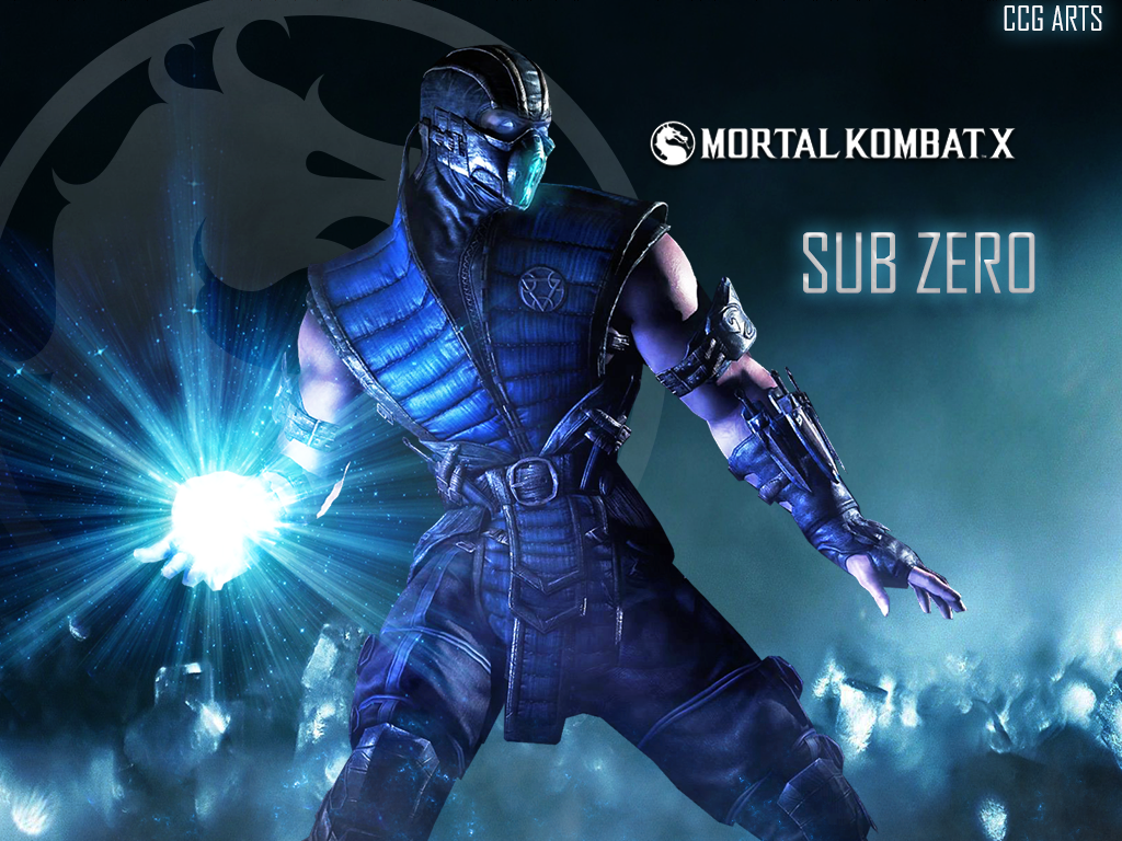 Wallpaper Mortal Kombat X Sub Zero By Ccg Arts