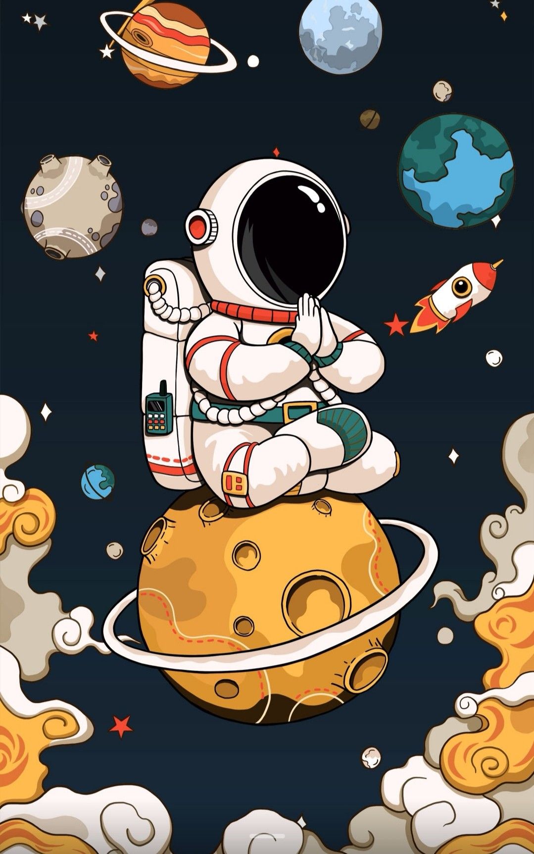 Cute Galaxy Wallpaper Pop Art Graffiti Hippie