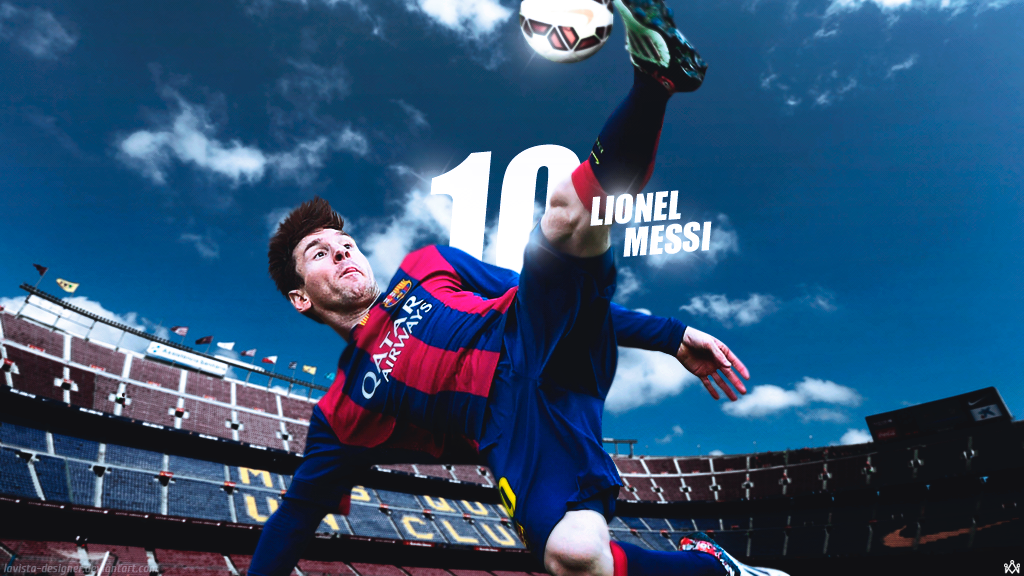 Lionel Messi 2015   Wallpaper 2015 by LaVista Designer on