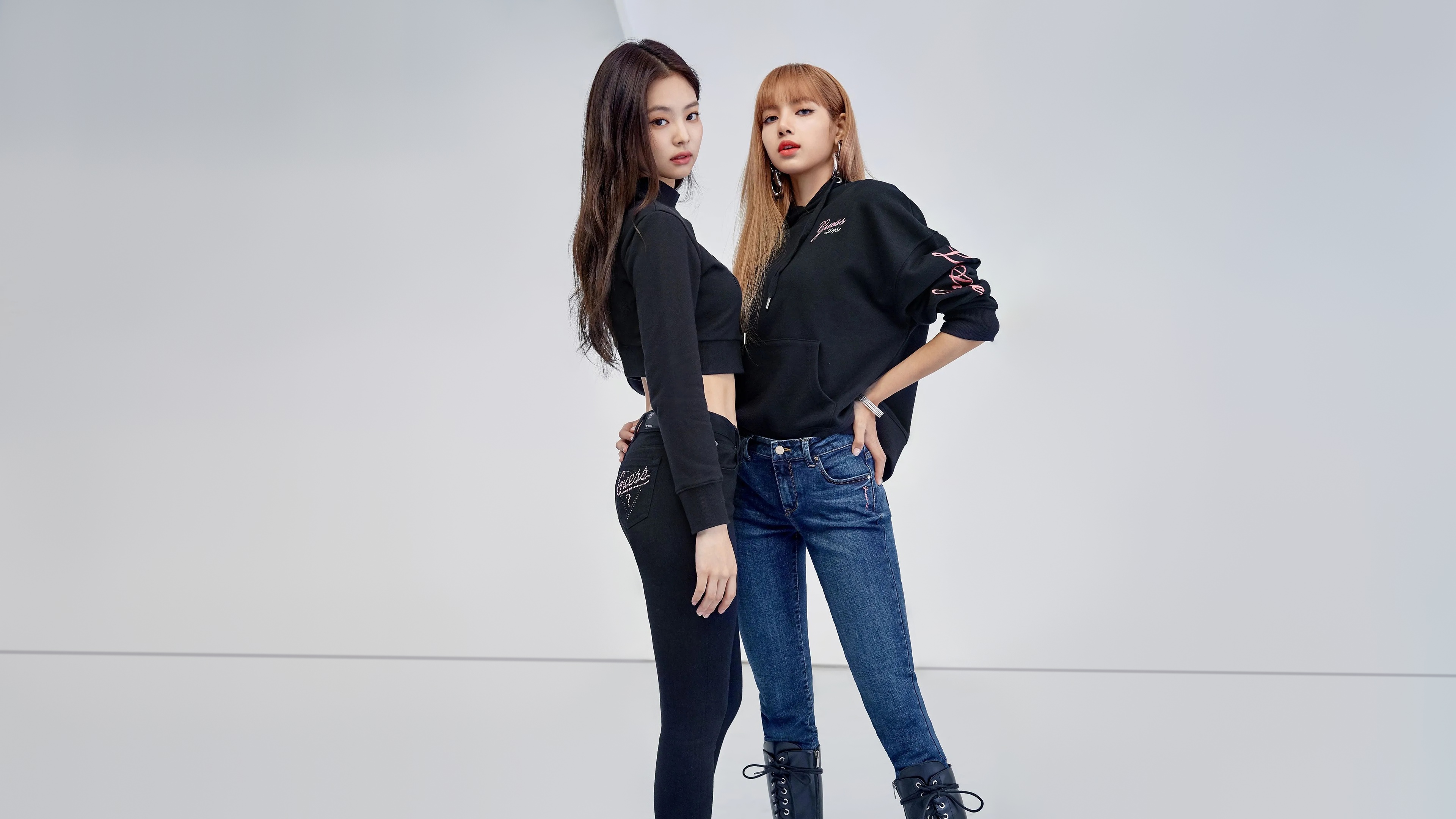 HD Black Pink Background Wallpaper