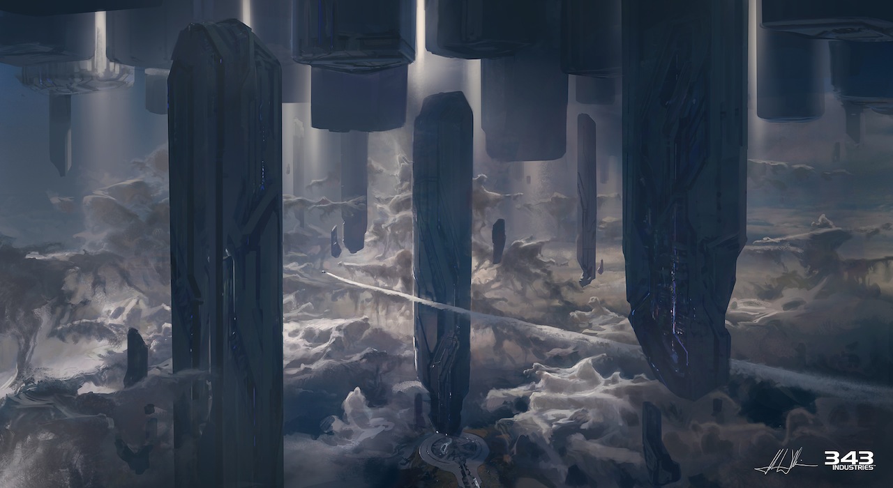 Fine Art 26 Stunning Pieces Of Halo 4 Concept Art Kotaku Australia