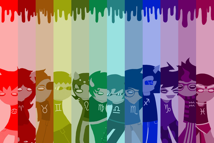 Homestuck Troll Background Poster By