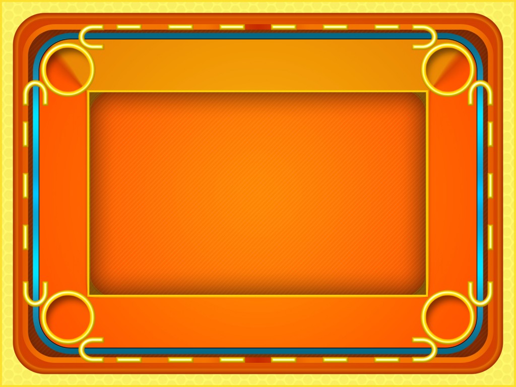 Orange Window Frame Wallpaper