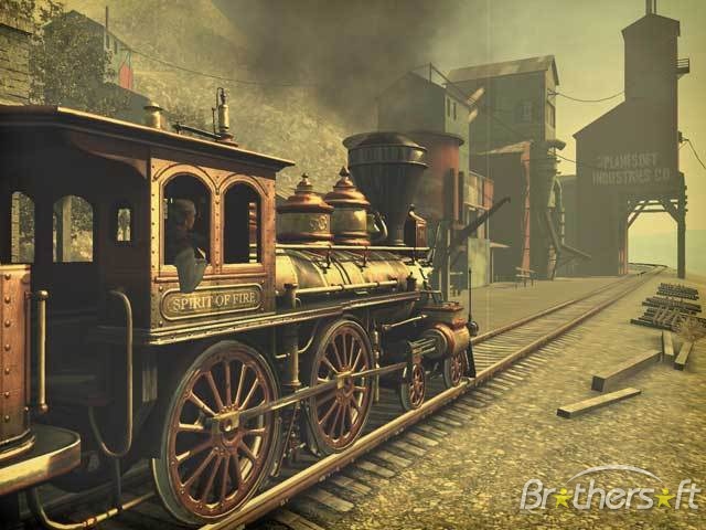 Western Railway 3d Screensaver