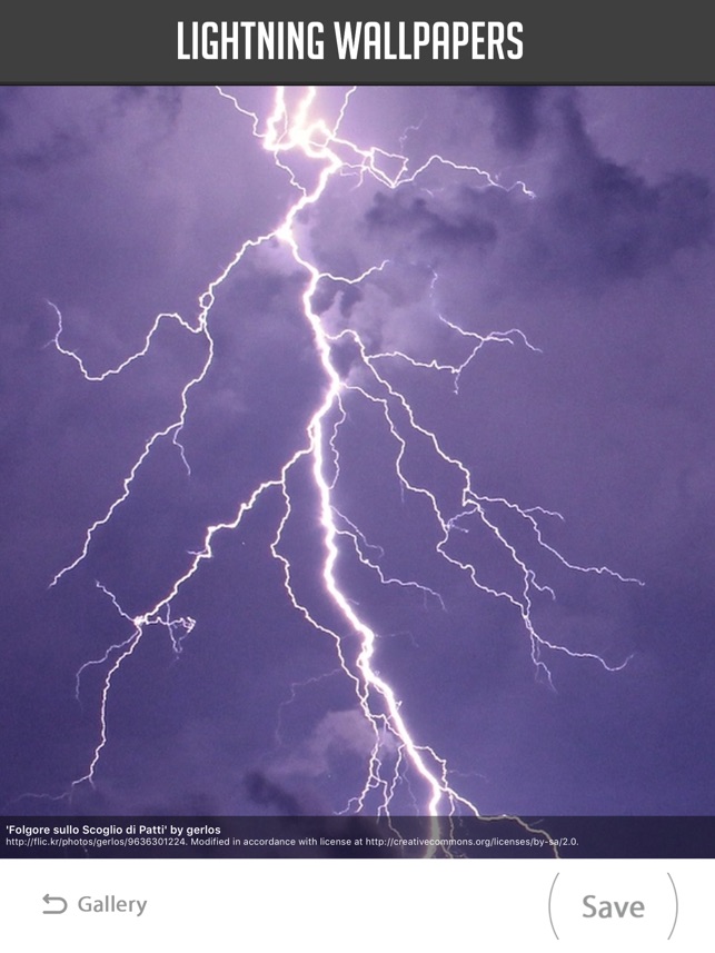 Lightning Wallpaper iPhone