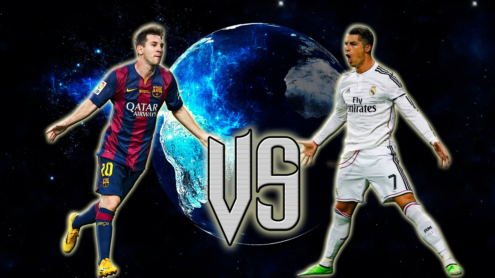 Cristiano Ronaldo Vs Lionel Messi Wallpaper Live 4k