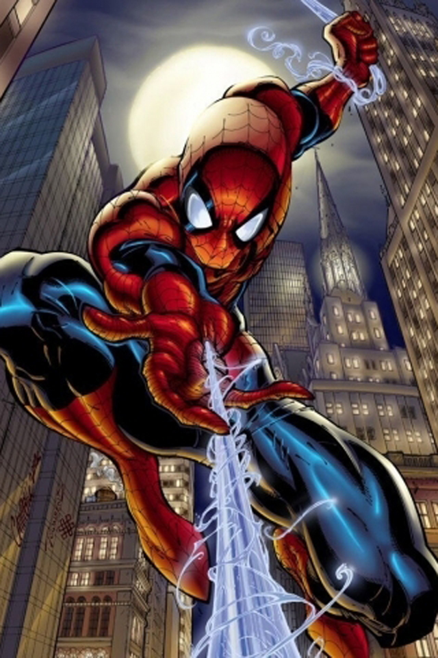 iPhone Background Spiderman I4 From Category Cartoons Wallpaper For