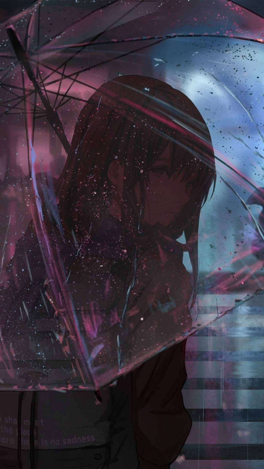 Gambar Anime Sad Aesthetic Wallpaper