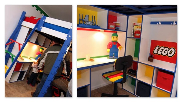 Boys LEGO Room Bedroom 600x337