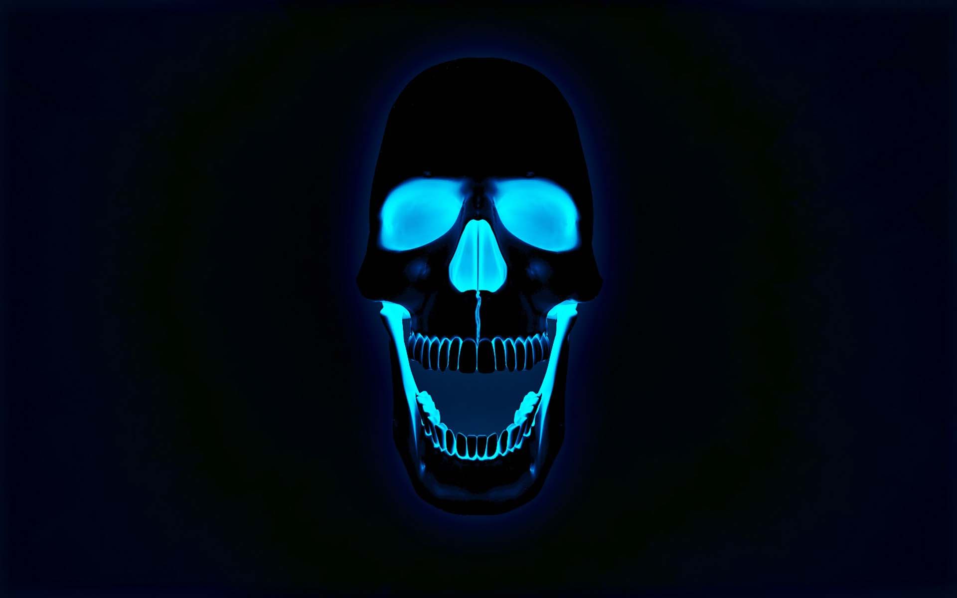 The Neon Skull HD 3d And Abstract Wallpaper For Mobile Desktop