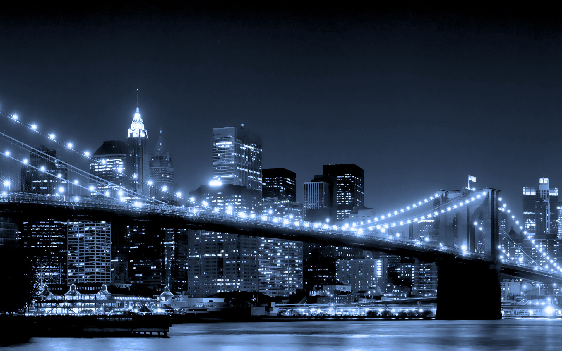 Beautiful Desktop Picture Brooklyn Bridge Background