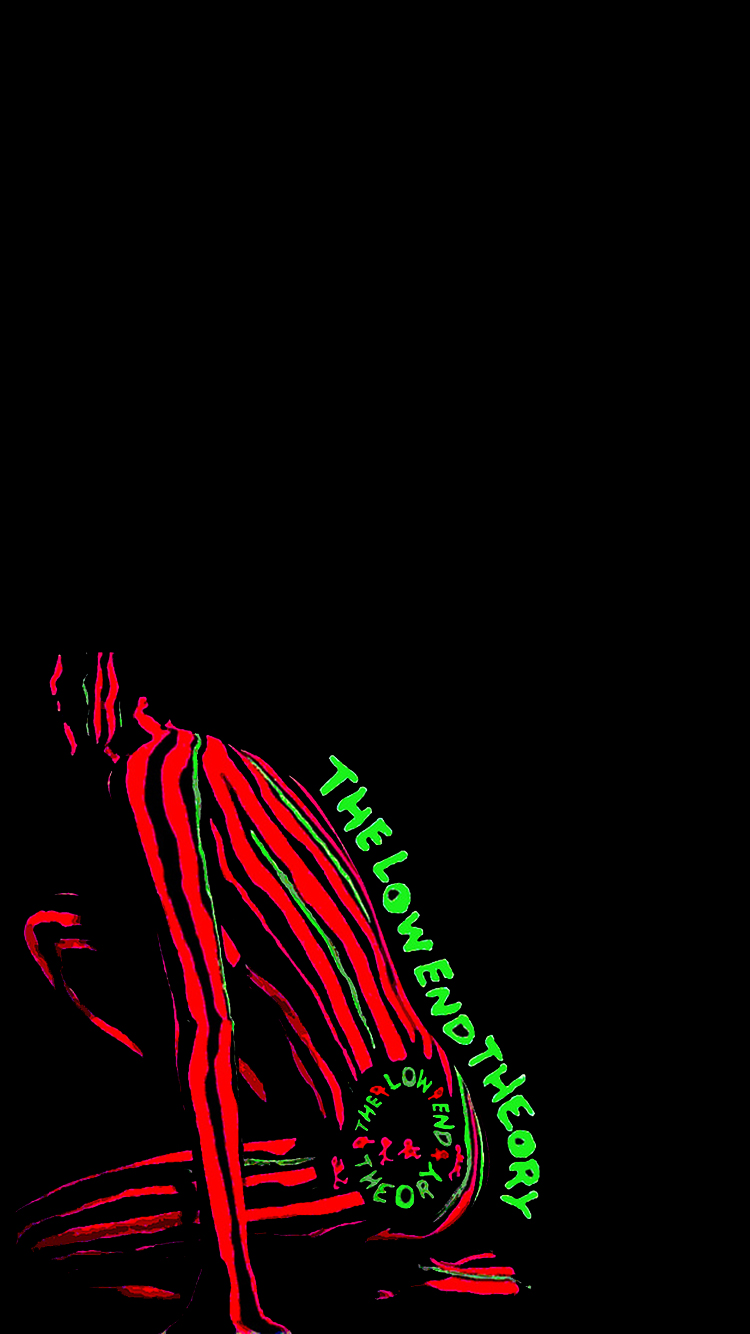 i made this low end theory wallpaper for iphone ATribeCalledQuest