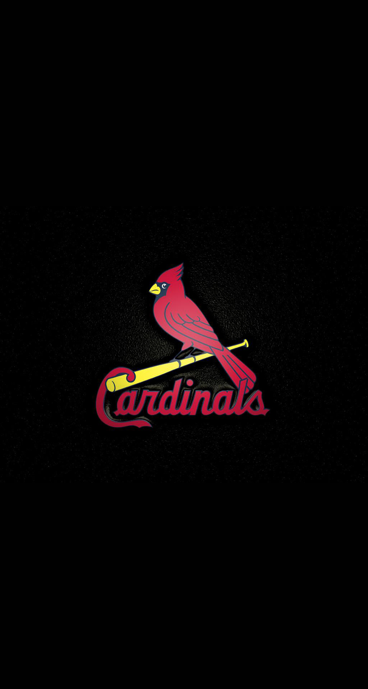 St Louis Cardinals Logo iPhone Parallax Wallpaper