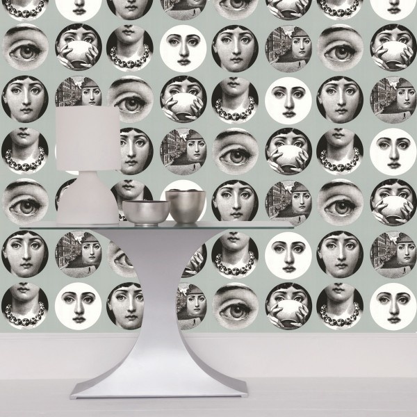 Tema E Variazioni Wallpaper By Fornasetti Exclusively On Etoffe