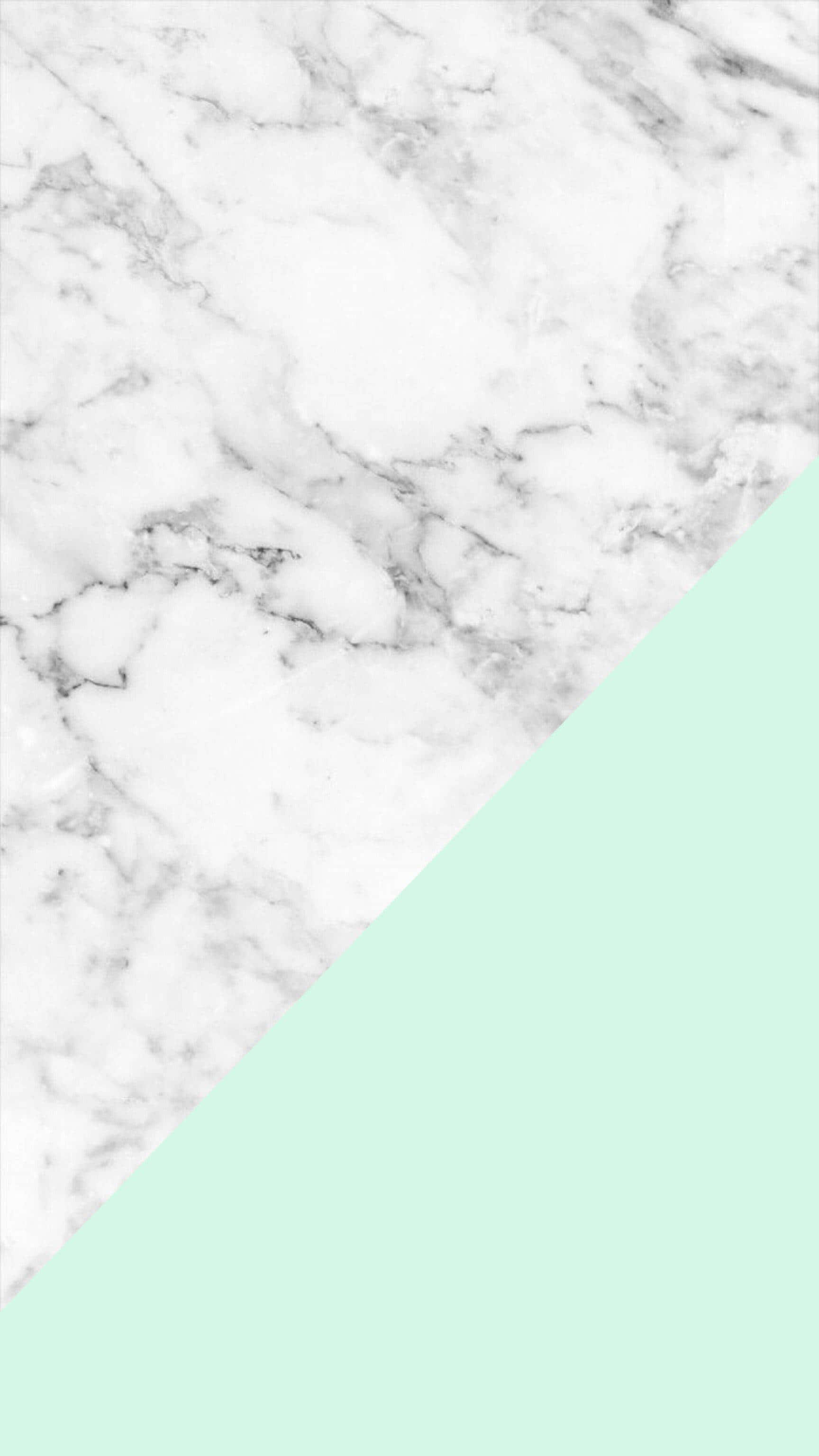 Mint Green Marble Wallpaper