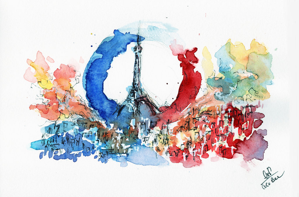 Praying For Paris By Queensies