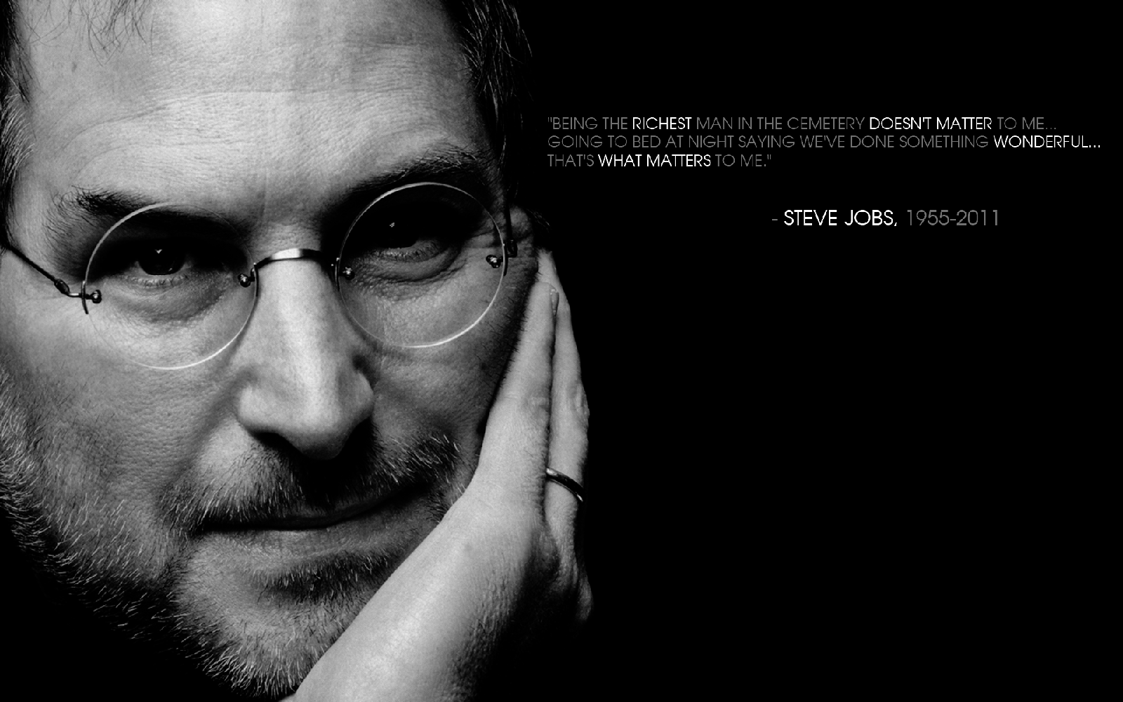Steve Jobs HD Wallpaper And Quotes In For