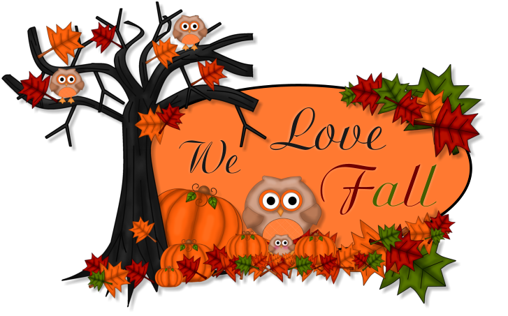 Cute Fall Graphics With Owls From Karlyn