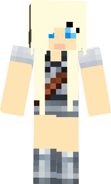 minecraft girl warrior skins
