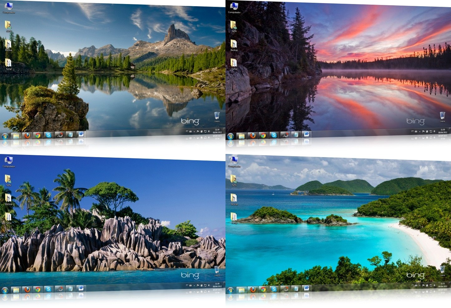 Bing Wallpaper Pack From Microsoft Greeting Cards