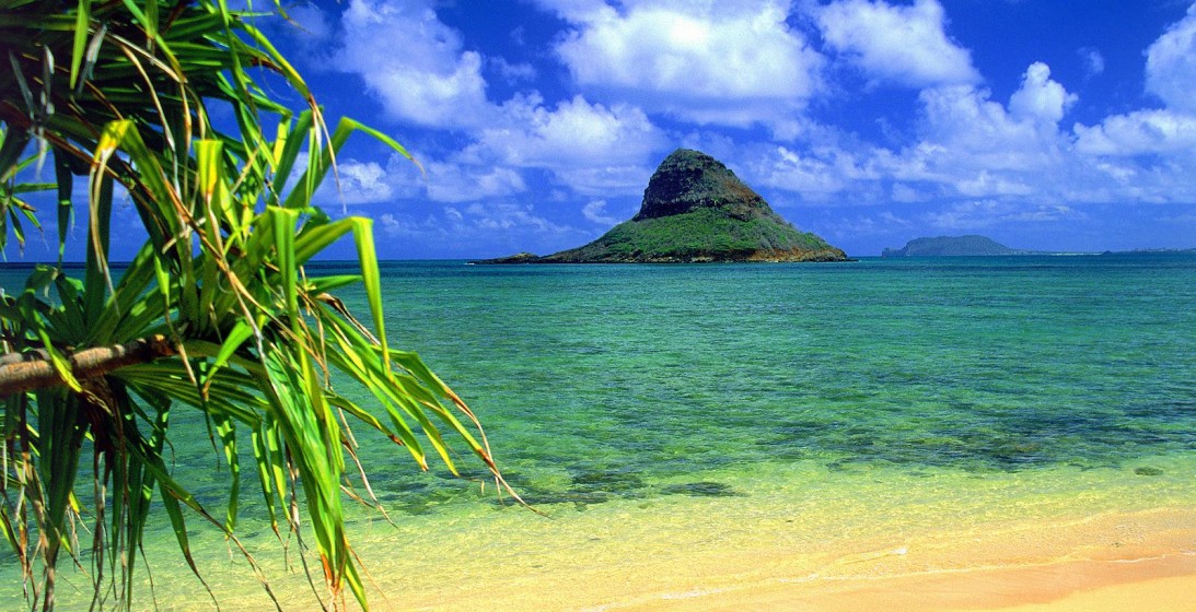 Chinaman S Hat Oahu Hawaii Wallpaper