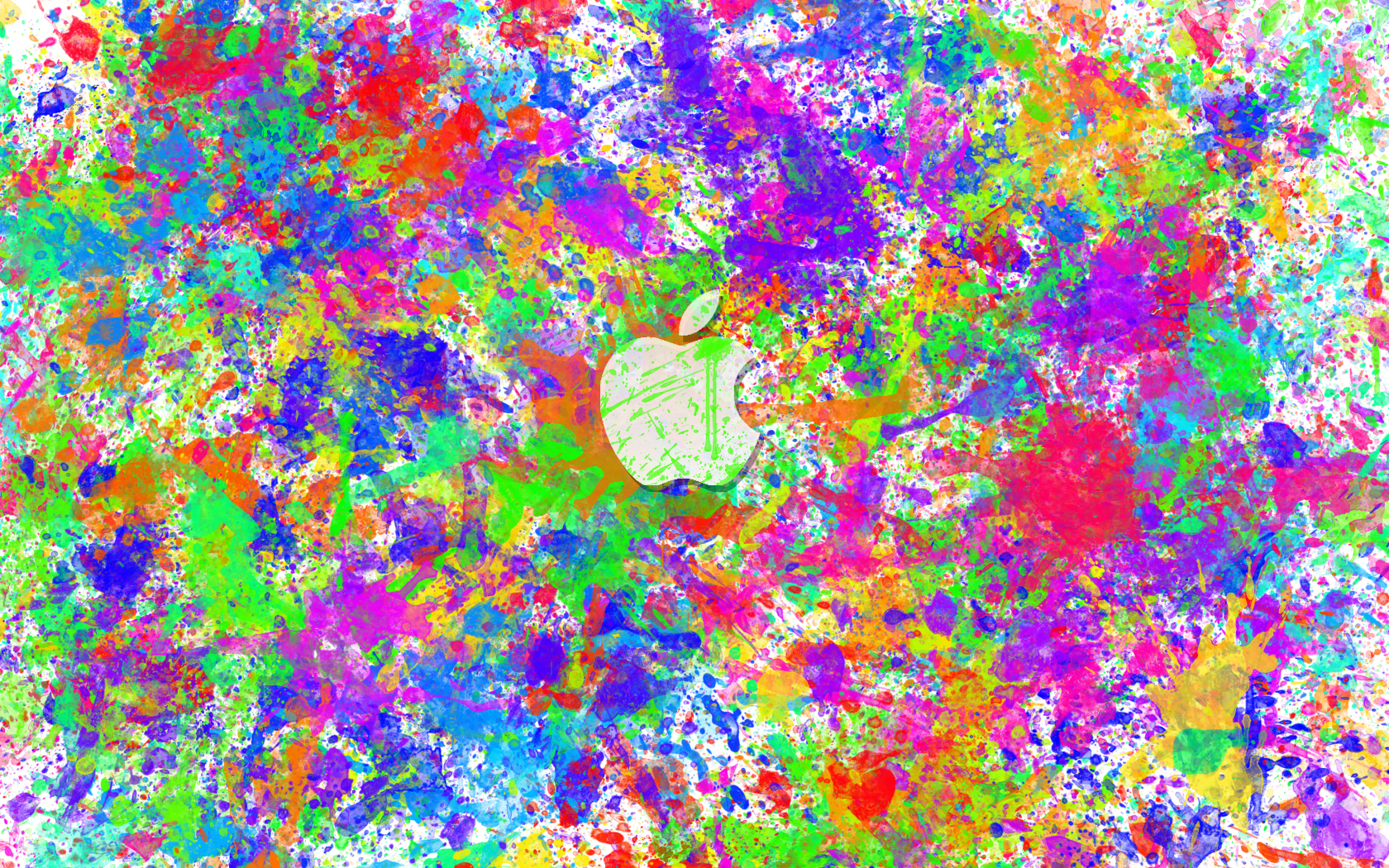 Apple Color Splat Desktop Pc And Mac Wallpaper