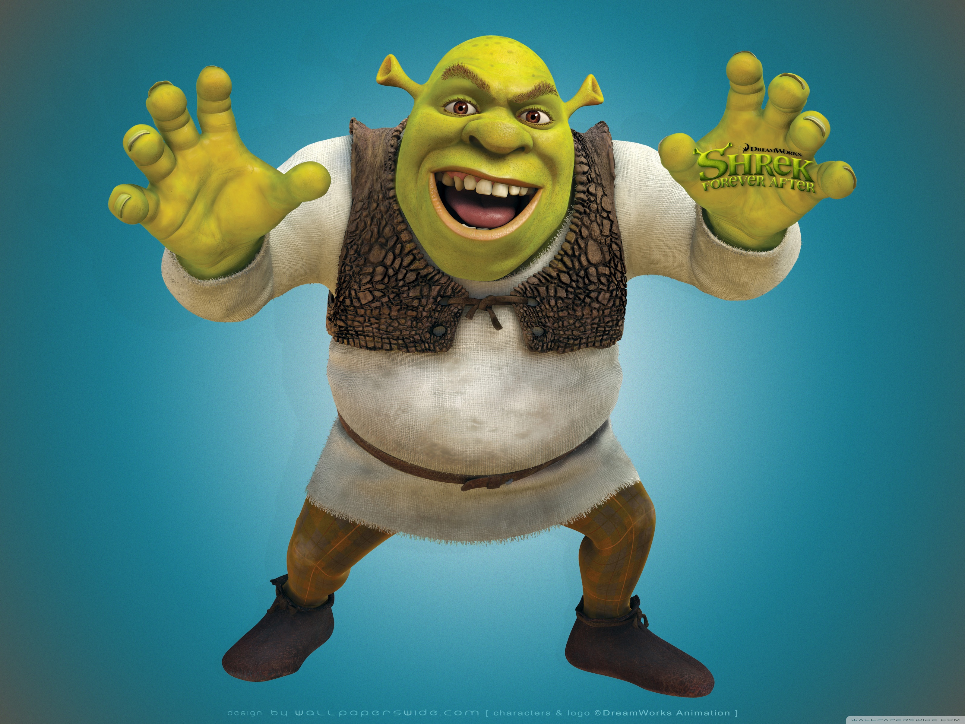 Shrek Forever After Movie Ultra HD Desktop Background