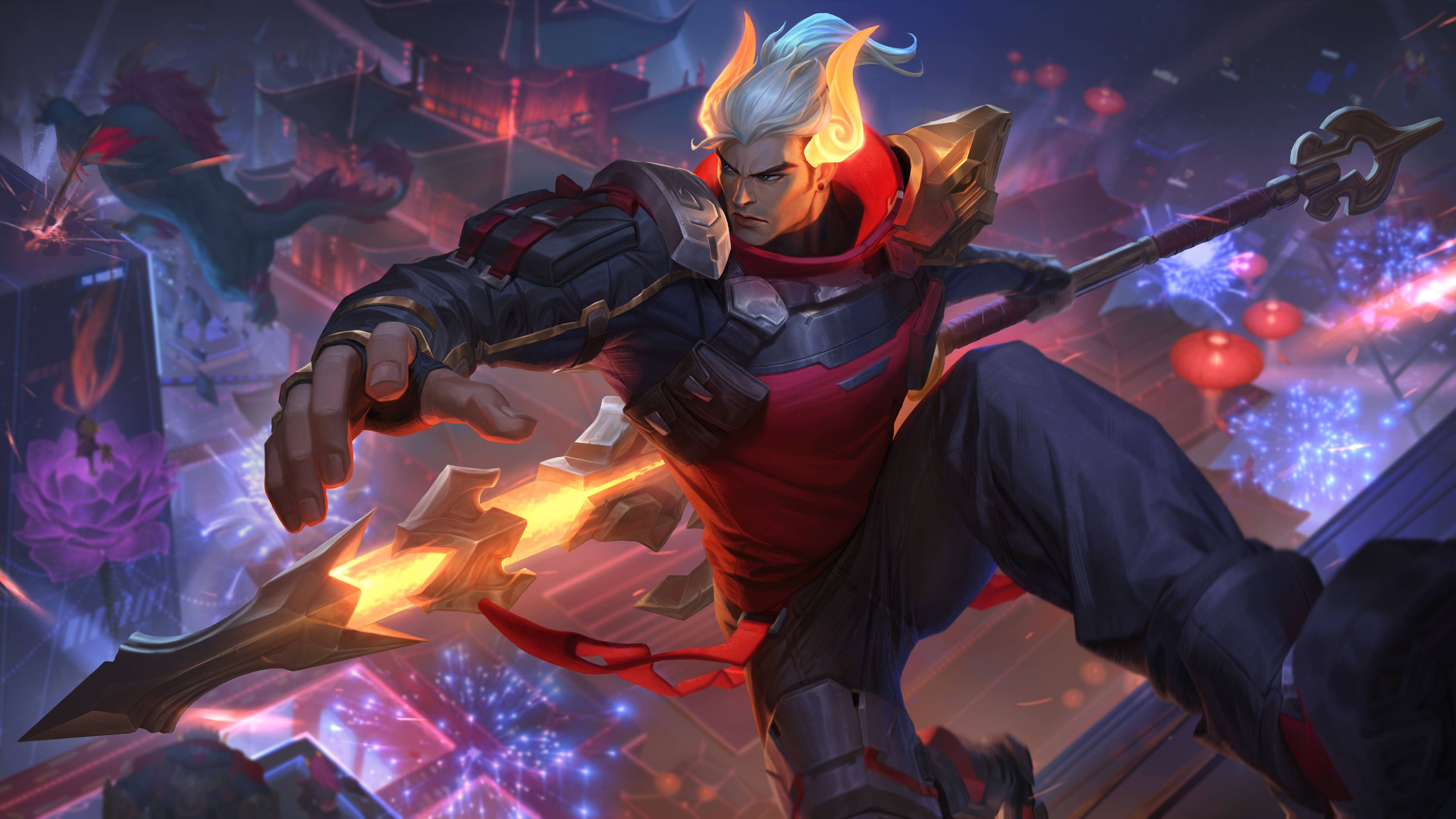 En 3d League Of Legends X Wallpaper