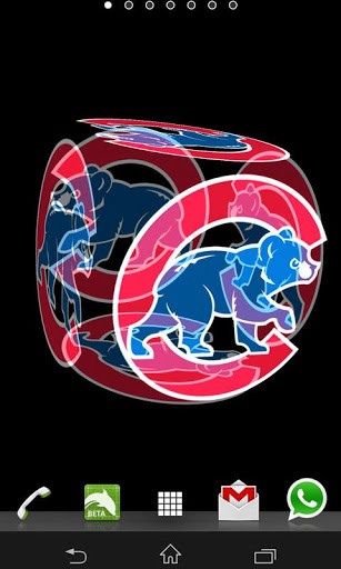 Chicago Cubs Logo Wallpaper iPhone 3d Live
