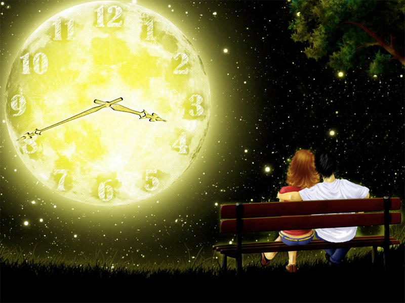 moon clock live animated desktop wallpaper full moon clock screenshots