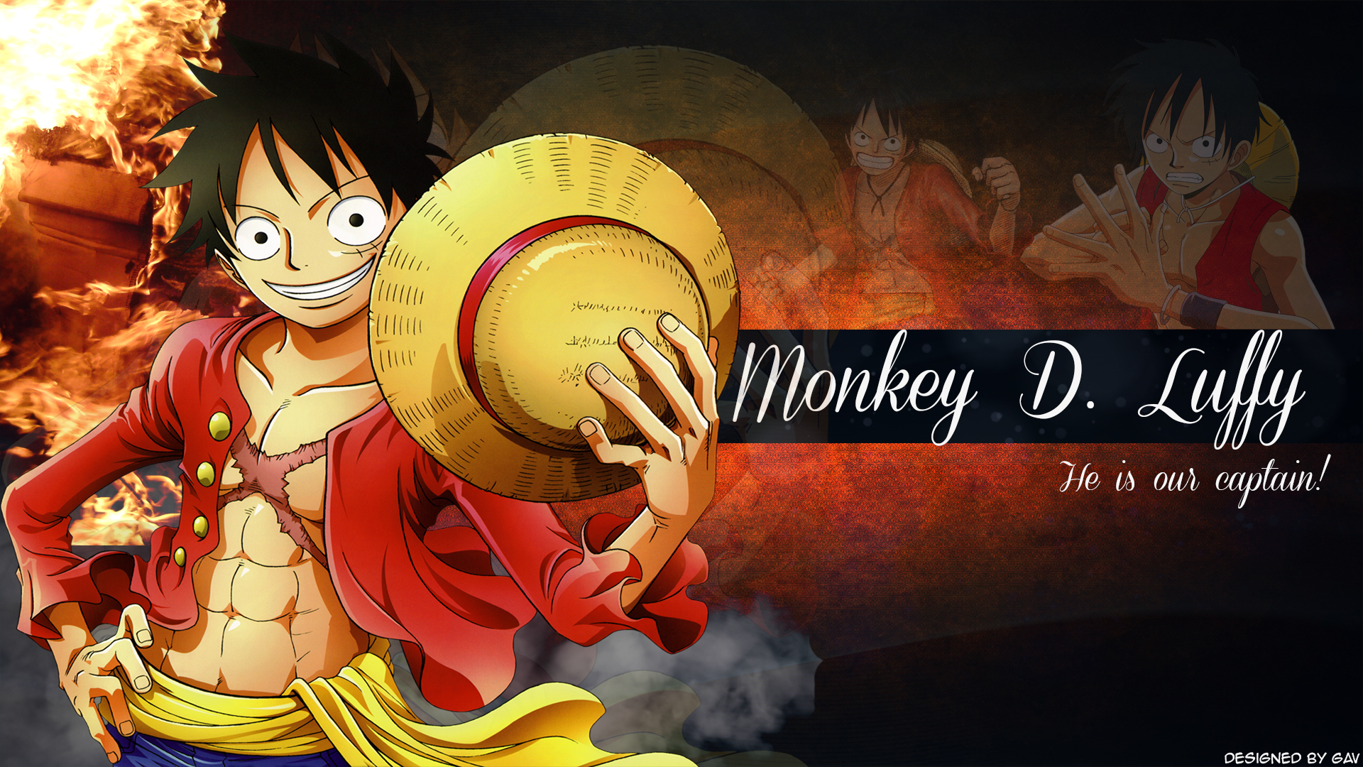 Monkey D Luffy Wallpaper by GavTutorials101