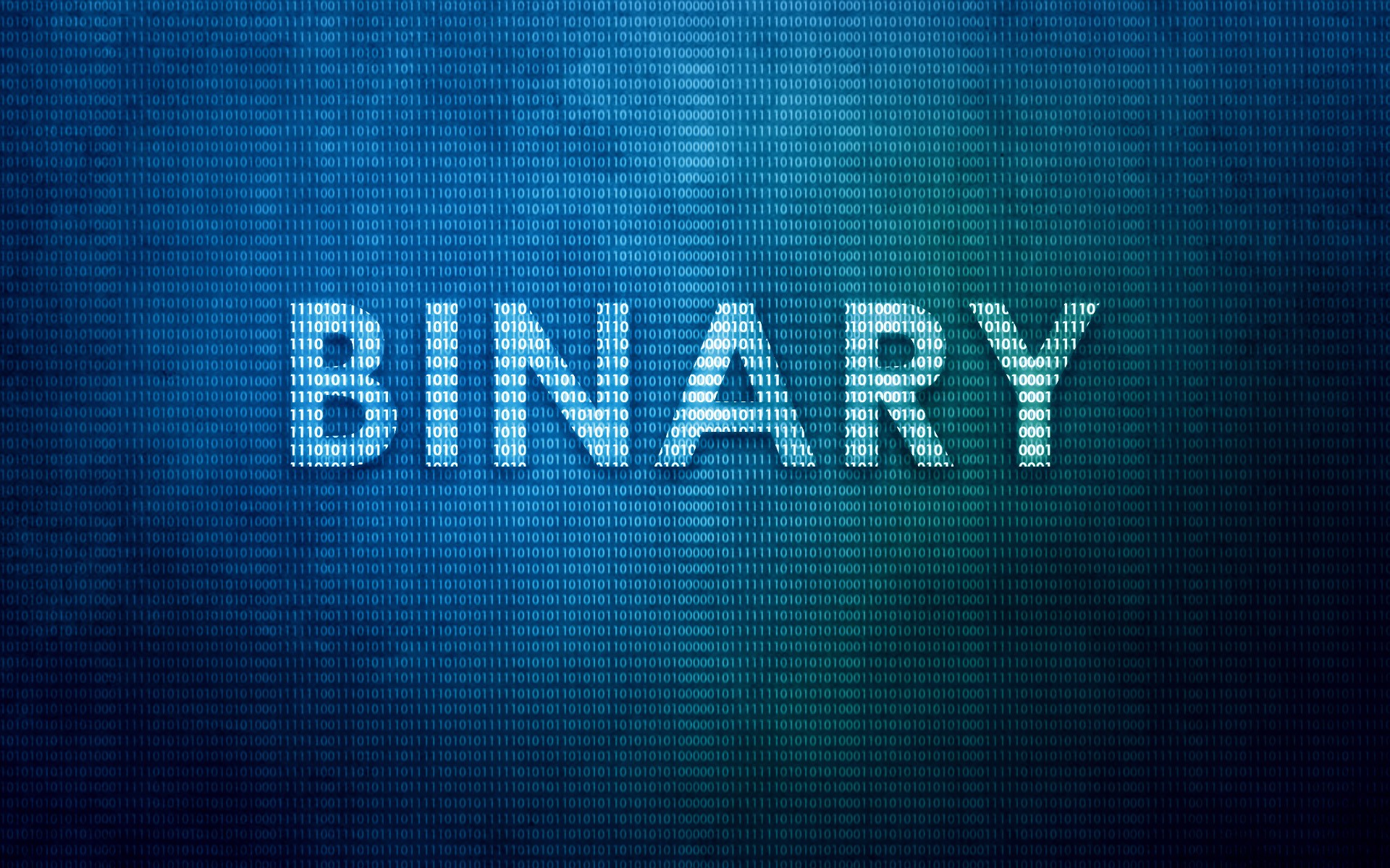 Binary And Photo Wallpaper Wide HD
