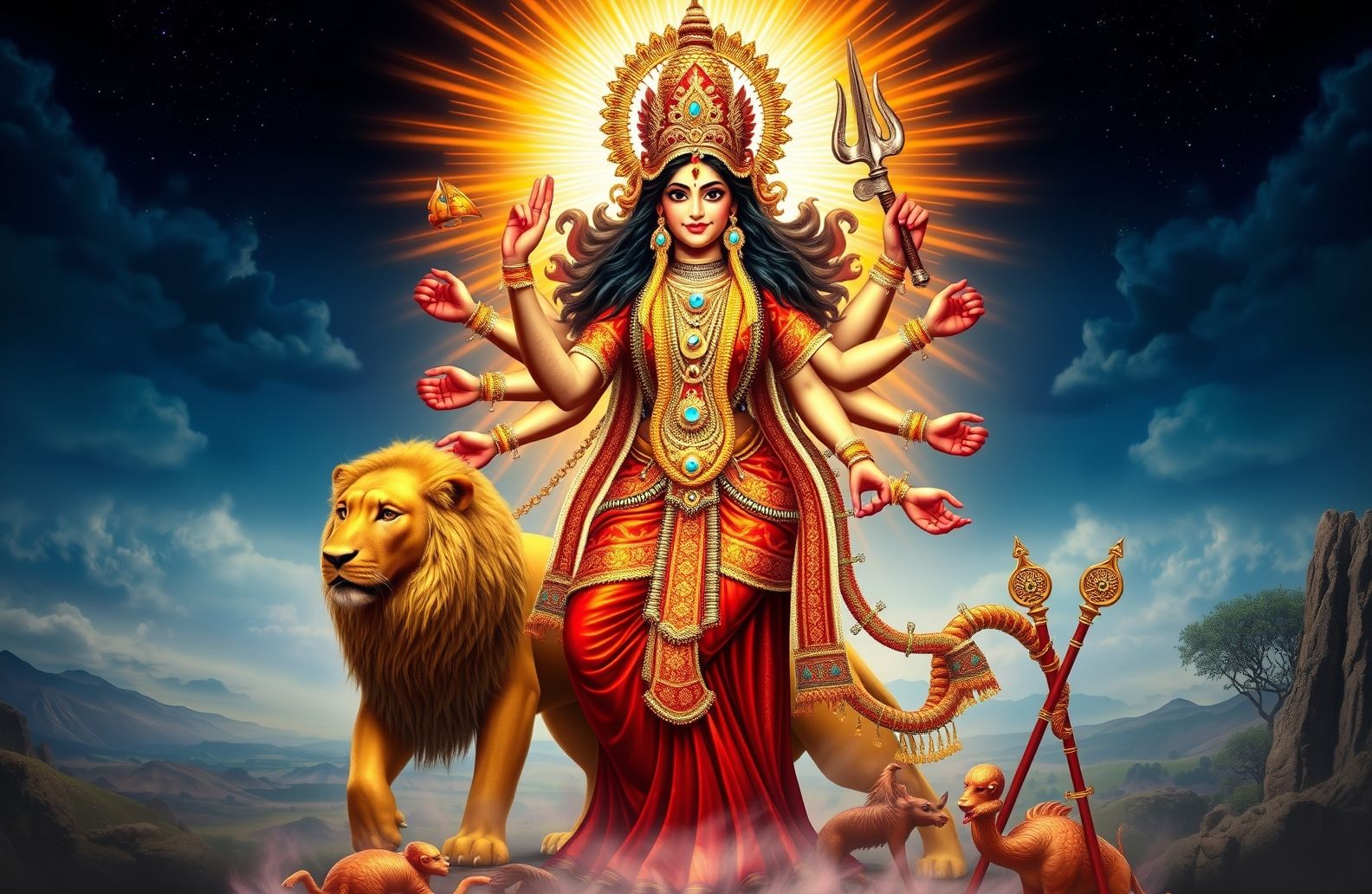 HD Durga Maa Wallpaper
