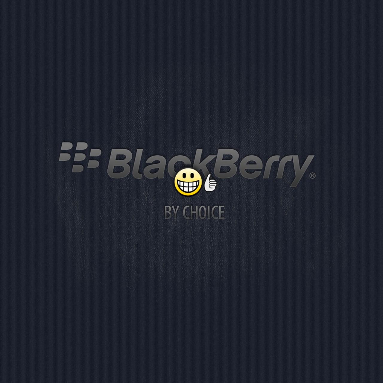 Blackberry By Choice Smiley Carita Feliz Wallpaper