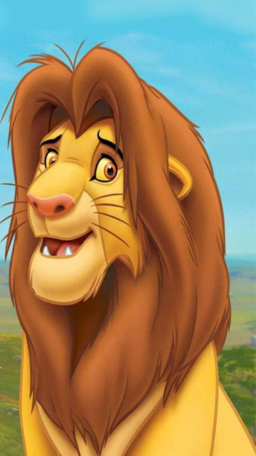 Simba Lion Mobile Phone Wallpapers 360x640 Hd Wallpaper Pictures 360x640
