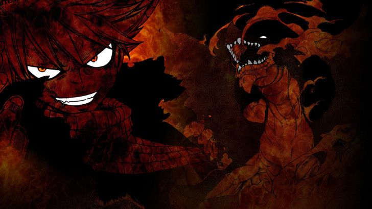 Natsu Dragneel Igneel Fire Dragon HD Wallpaper Anime