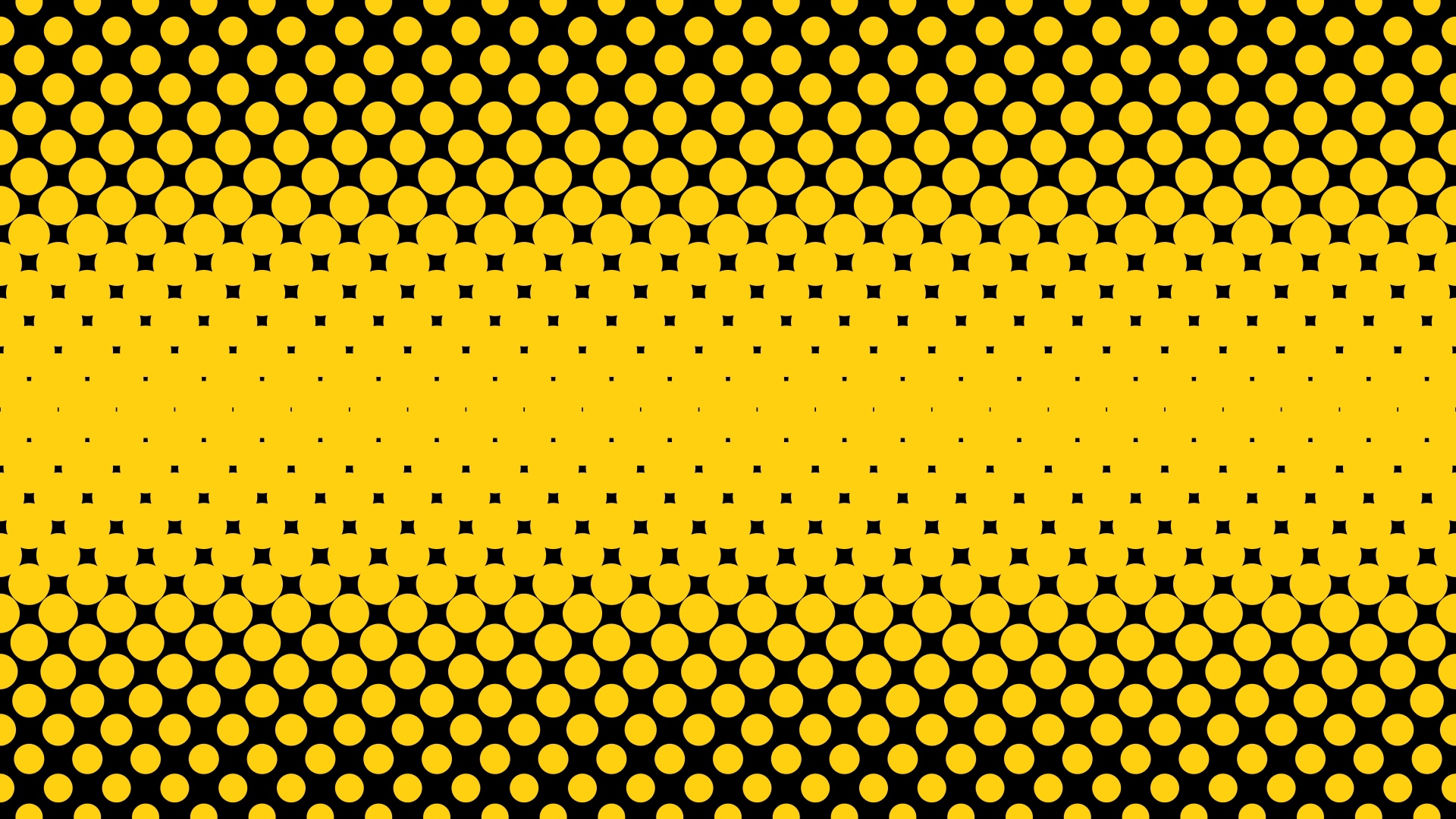 Wallpaper Points Circles Semitone Yellow