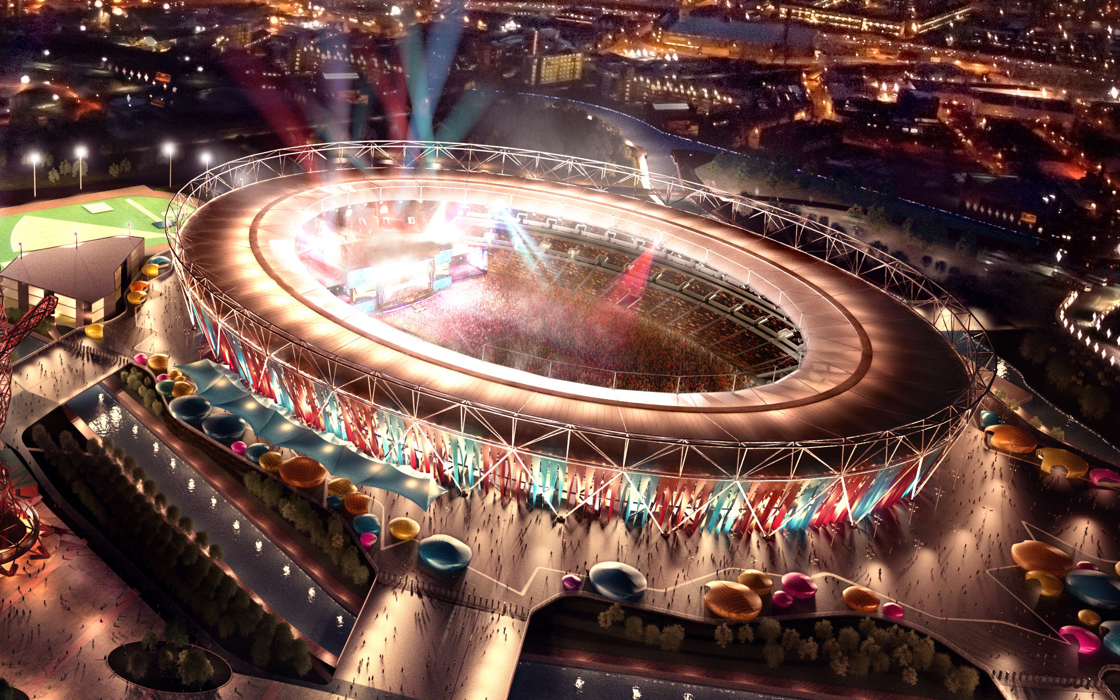 London 2012 Olympic Stadium Wallpapers HD Wallpapers