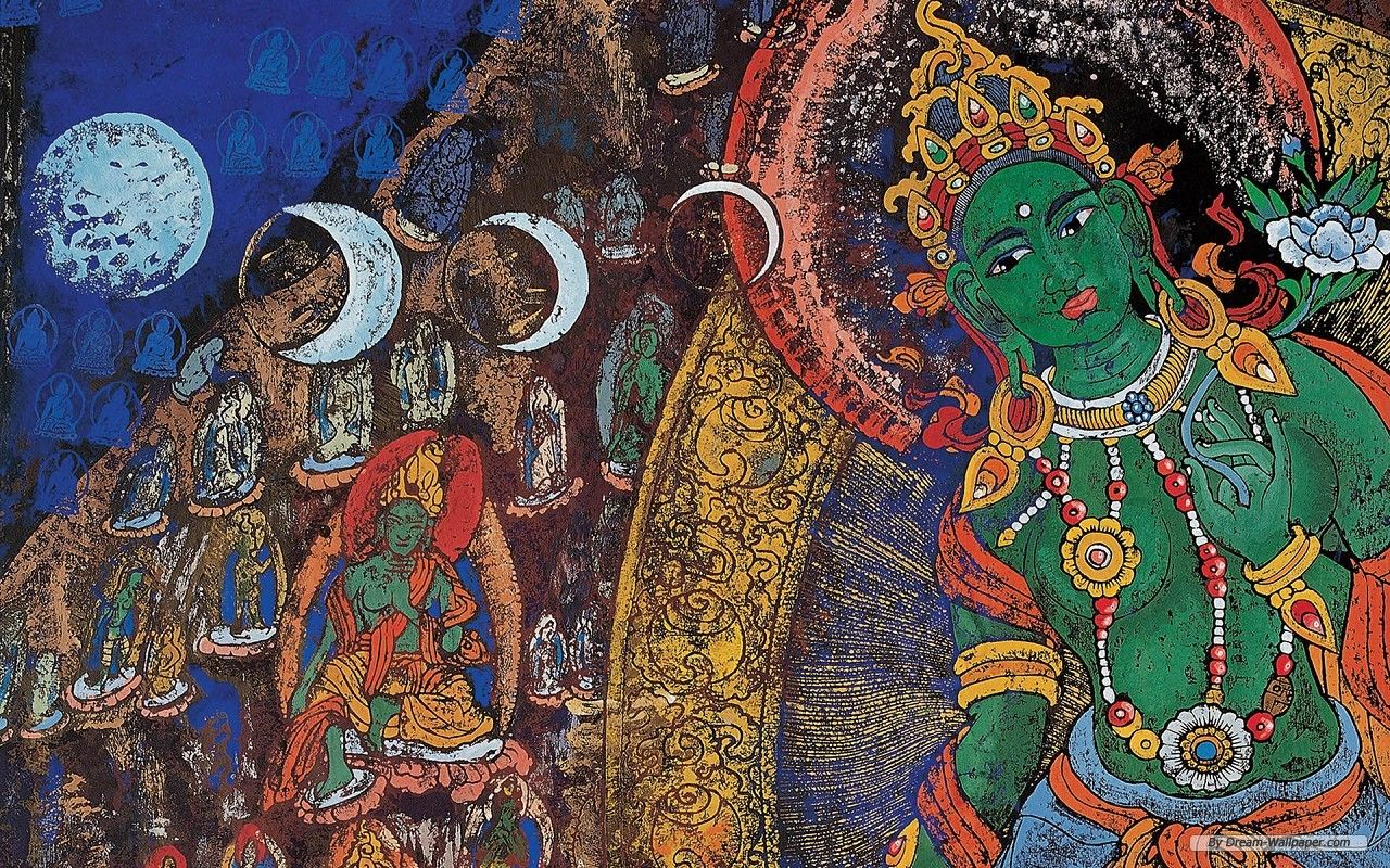 Art Wallpaper Tibetan Thangka Painting