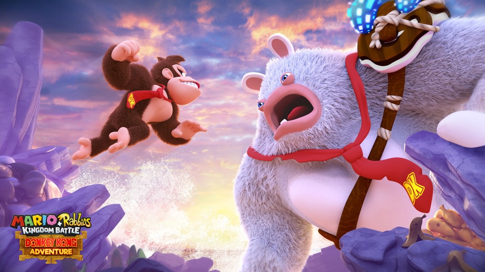 Mario Rabbids Kingdom Battle Donkey Kong Adventure Available Now